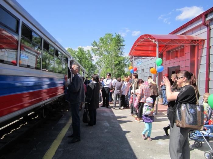 Calea ferată a copiilor din Tyumen este un loc care merită vizitat